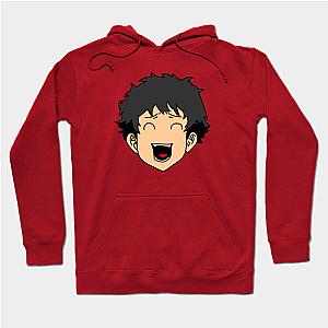 Tokyo Revengers Merch: Older Takemichi Hanagaki Laughing Face Tokyo Manji Gang Pullover Hoodie TP1405