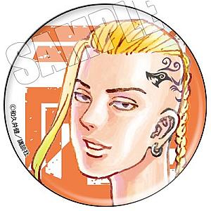 Tokyo Revengers Merch Pin: Vice President Ken 58mm Badge Round