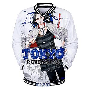 Tokyo Revengers Merch Baseball Jacket: 3D Baseball Jacket Keisuke Baji