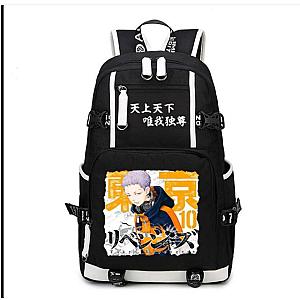 Tokyo Revengers Merch Backpack: Canvas Takashi Backpack