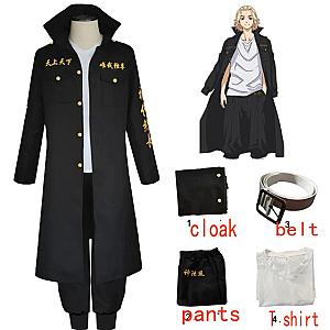 Tokyo Revengers Cosplay - Sano Manjiro Cosplay Costume Anime Suit