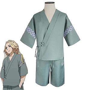 Tokyo Revengers Cosplay - Sano Manjiro Cosplay Costume Kimono Suit