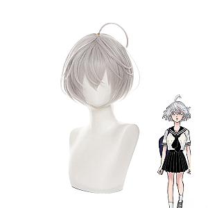 Tokyo Revengers Cosplay - Senju Kawaragi Cosplay Silver Gray Short Hair Men Women Wigs