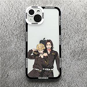 Tokyo Revengers Cases - Tokyo Revengers Chifuyu Matsuno and Keisuke Baji Phone Case Transparent Cover