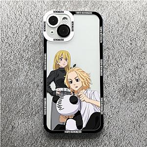 Tokyo Revengers Cases - Tokyo Revengers Emma Sano and Mikey Phone Case Transparent Cover