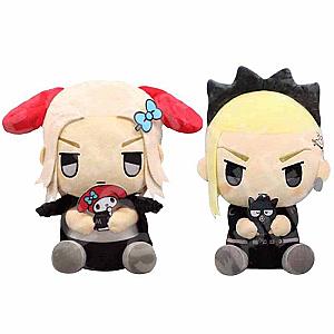 New Cute Japan Anime Tokyo Revengers Plushies - Mikey Draken Plushies 25cm