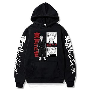 Tokyo Revengers Hoodies - Printed Hip Hop Long Sleeve Pullover Streetwear Hoodie