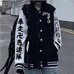 Tokyo Revengers Jackets - Ryuguji Ken Baseball Button Unisex Jacket