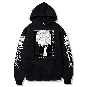 Tokyo Revengers Hoodies - Mikey Manjiro Sano Graphic Fleece Hoodies