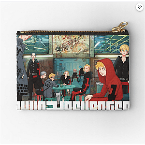 Tokyo Revengers Zipper Pouch: Colorful Tokyo Gang Zipper Pouch