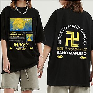 Tokyo Revengers T-shirts - Manji Gang Mikey Graphic Pinrt Unisex T-Shirt