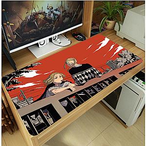 Tokyo Revenger Mouse Pad:  Mikey and Draken with Sunset Mouse Pad.