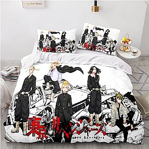 Tokyo Revengers Cartoon Print Bedding Sets