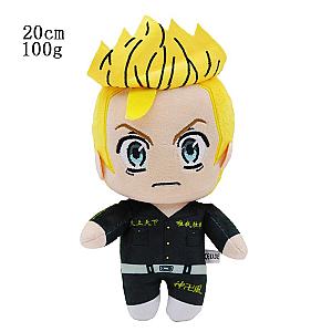 20cm Yellow Hanagaki Takemichi Black Suit Tokyo Revengers Plush