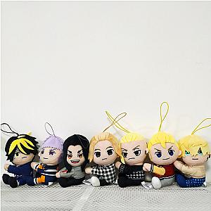 Tokyo Revengers Mikey Draken Baji Mitsuya Takashi Stuffed Toy Keychain