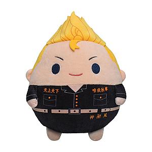 20cm Yellow Takemitchy Tokyo Revengers Character Chubby Soft Stuffed Plush