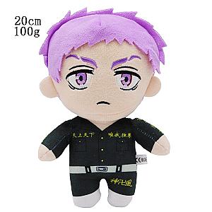 20cm Purple Mitsuya Takashi Black Suit Tokyo Revengers Plush