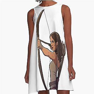 Tomb Raider 2018 A-Line Dress