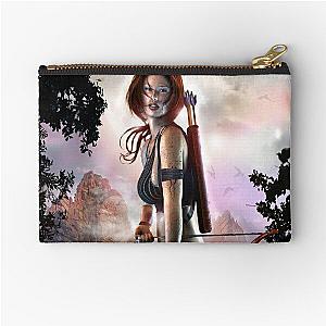 of Tomb raider Zipper Pouch