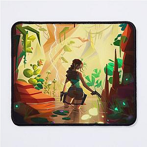 Lost Valley - Tomb Raider 25th anniversary Fanart - Art by Eliott Sontot Mouse Pad