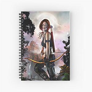 of Tomb raider Spiral Notebook