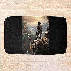 Tomb Raider at Machu Picchu Bath Mat