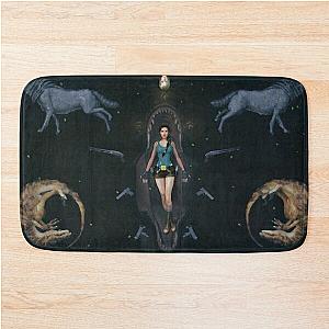 Tomb raider tribute Bath Mat