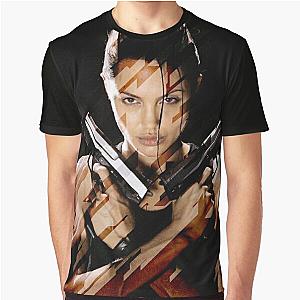 Lara Croft - Tomb Raider - Angelina Jolie Graphic T-Shirt