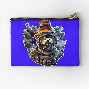 Six Siege Operator Smoke Sticker - SoberSips Zipper Pouch