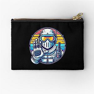 Nokk Retro Sunset Six Siege  Zipper Pouch