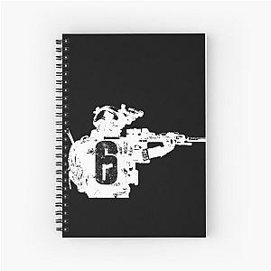 SIX SIEGE Spiral Notebook