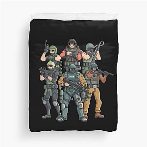 Six Siege Duvet Cover