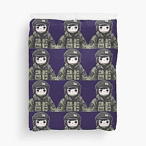 Anime Soldier Cute Six Siege Style Kawaii Duvet Cover