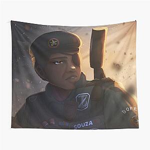 Captain from Rainbow Six Siege Tapestry