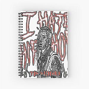 Tom Macdonald - I Hate Hip Hop Art Spiral Notebook