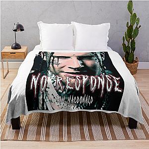 Tom Macdonald - No Response Canadian Rap Star Art Throw Blanket