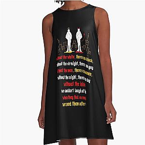 Tom Macdonald - Dummies lyrics art A-Line Dress