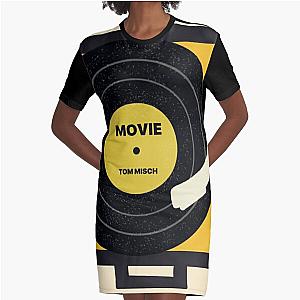 Illustration Vinile Movie by Tom Misch Graphic T-Shirt Dress