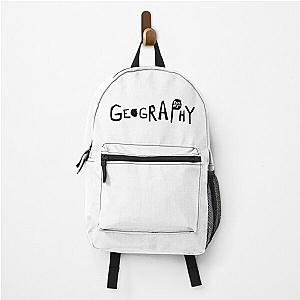 Tom Misch Geography Logo Black Backpack