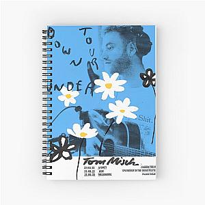 Tom Misch - Tour Down Under Flower Spiral Notebook