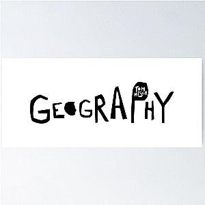 Tom Misch Geography Logo Black Poster