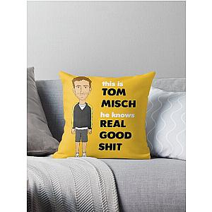 Tom Misch Knows Real Good Shit Throw Pillow