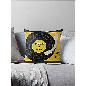 Illustration Vinile Movie by Tom Misch Throw Pillow