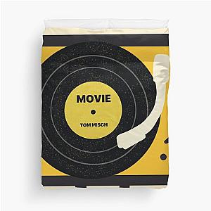 Illustration Vinile Movie by Tom Misch Duvet Cover