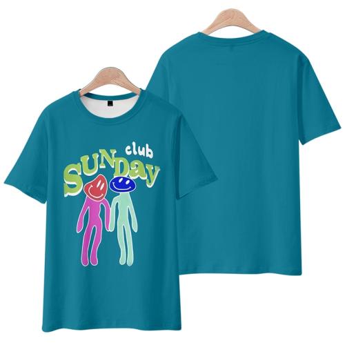 Tommyinnit T-shirts - Sunday Club Summer Fashion Short Sleeve Shirt