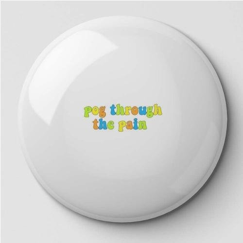 TommyInnit Pins - Pog Through The Pain Cartoon Color Pin