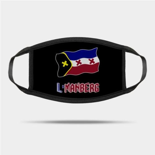 TommyInnit Face Masks - TommyInnit L'Manberg flag Mask TP2409