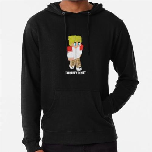 Tommyinnit Design Lightweight Hoodie