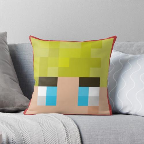 TommyInnit Pillows Cover - TommyInnit Head Throw Pillow Cover
