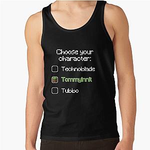 TommyInnit Tank Tops - Choose your character - Tommyinnit Tank Top RB2805